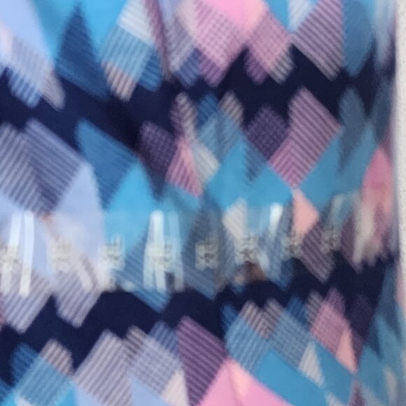 Decree Acrosstown Blue Crop Midriff Spaghetti Strap Cotton Span Cami Top Size XL - Picture 10 of 16